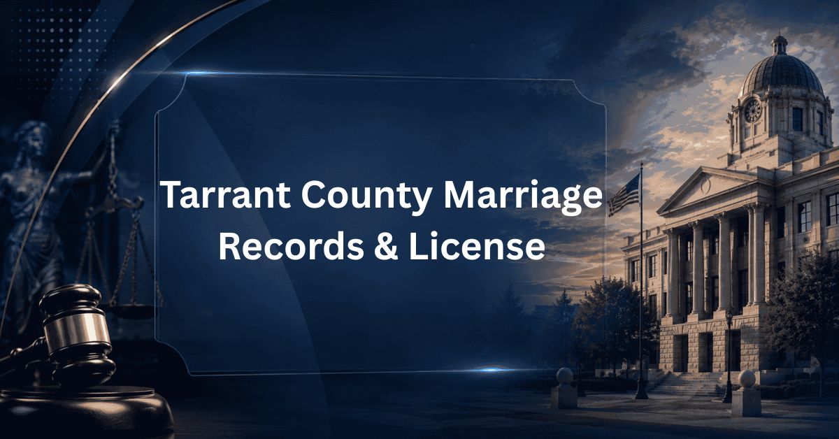 Tarrant-County-Marriage-Records-License